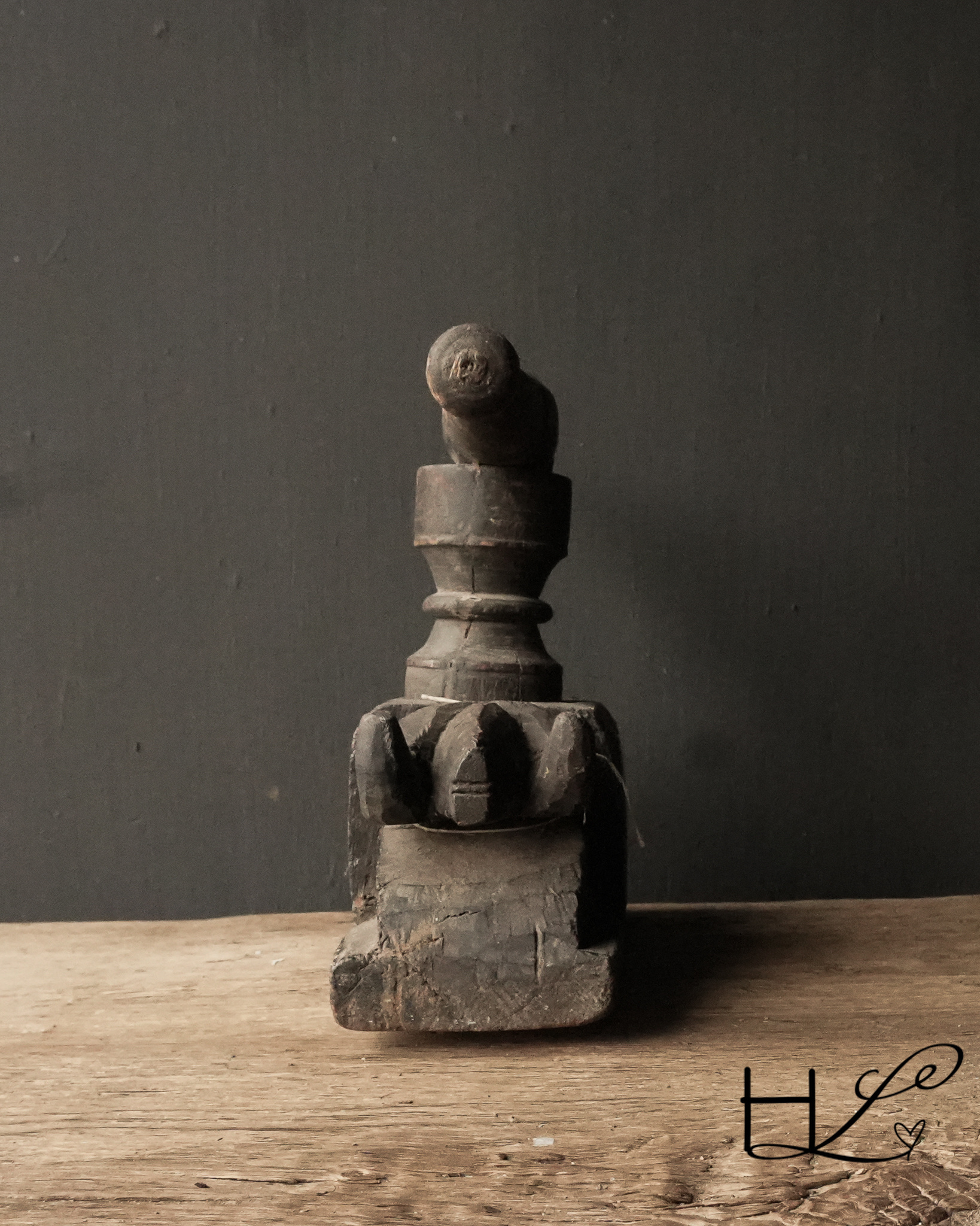 Unique find Antique wooden handmade press from India-2