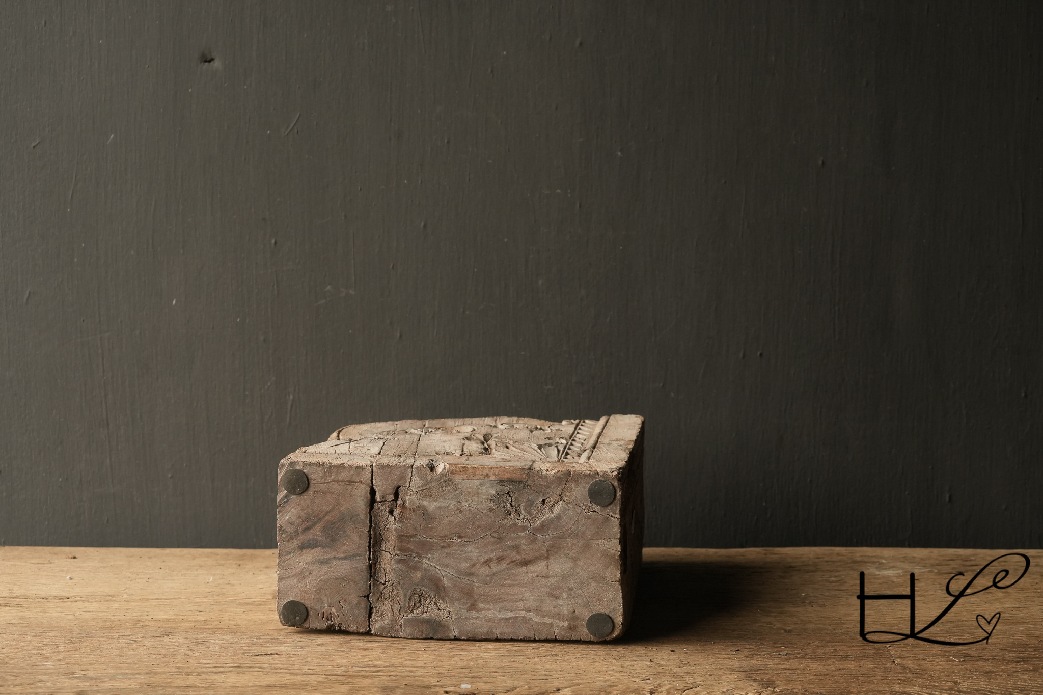 Antikes Holzornament-3