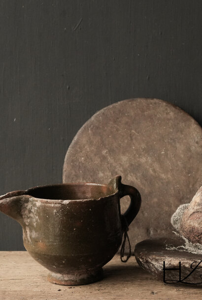 Unique find Antique Moroccan Berber clay pot