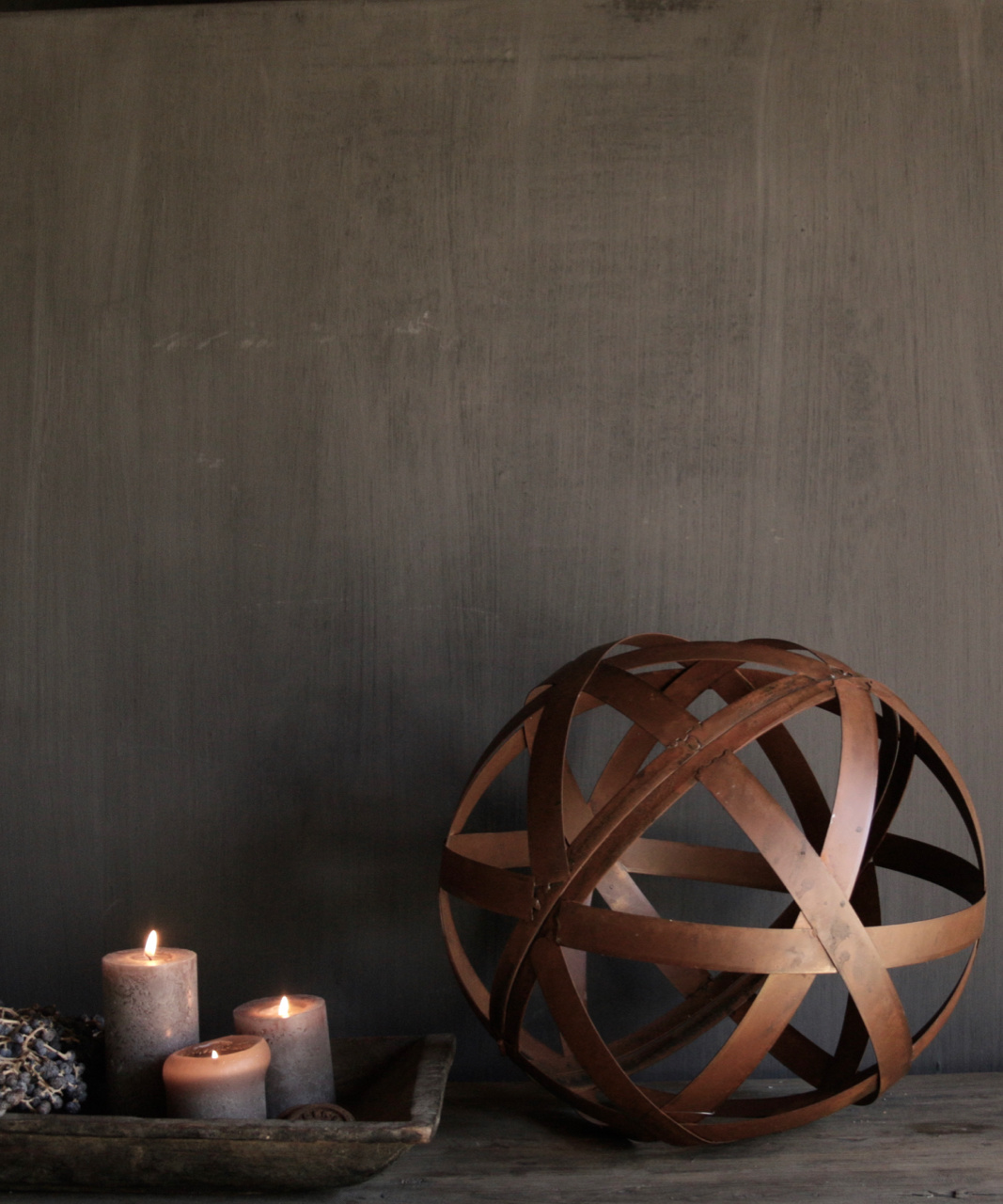 Iron open braided ball-1