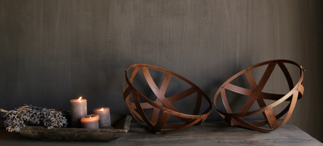 Iron open braided ball-4