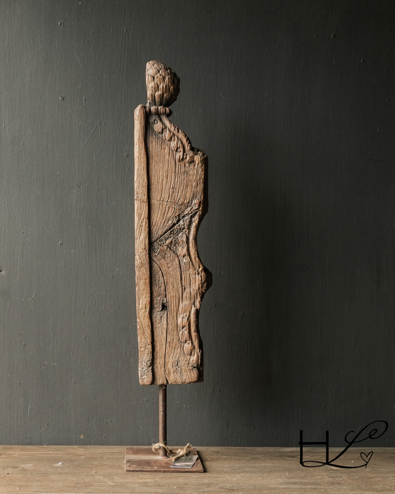 Antikes Holzornament-1