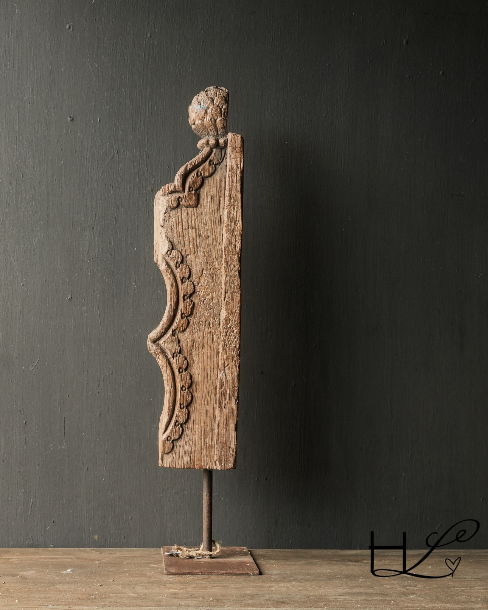 Antikes Holzornament-3