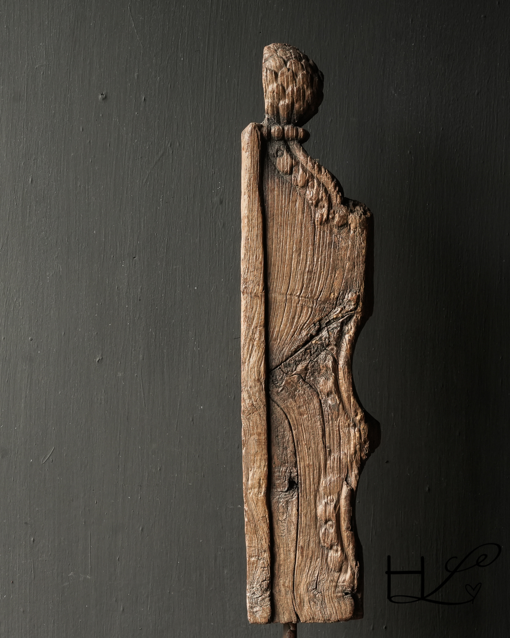 Antikes Holzornament-5