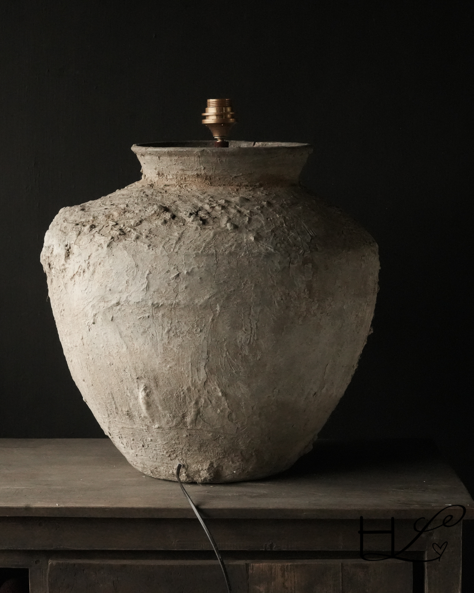 Kruiklamp van oude Authentieke Waterpot-4