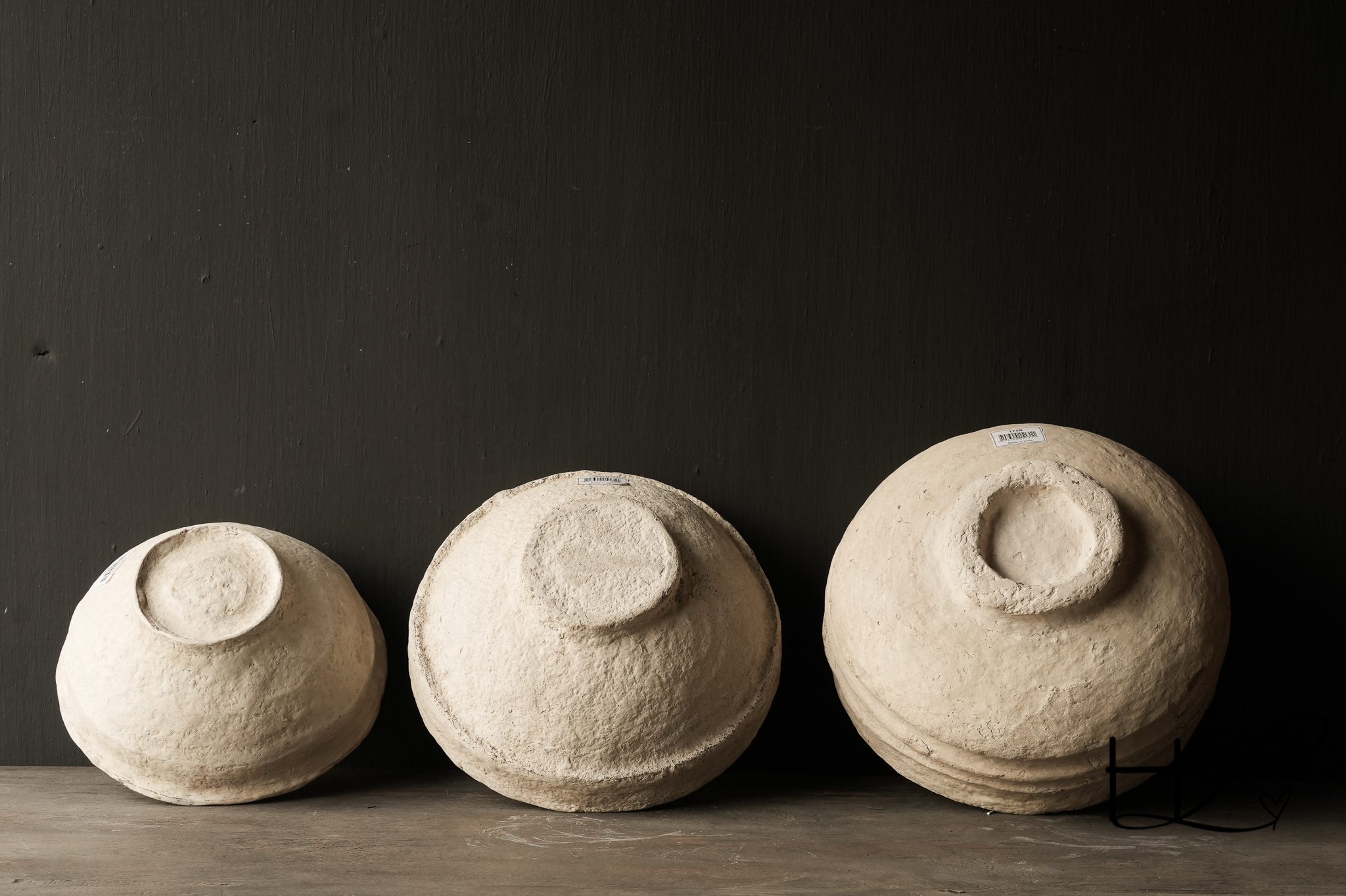 Alte Pappmaché-Schüssel-5