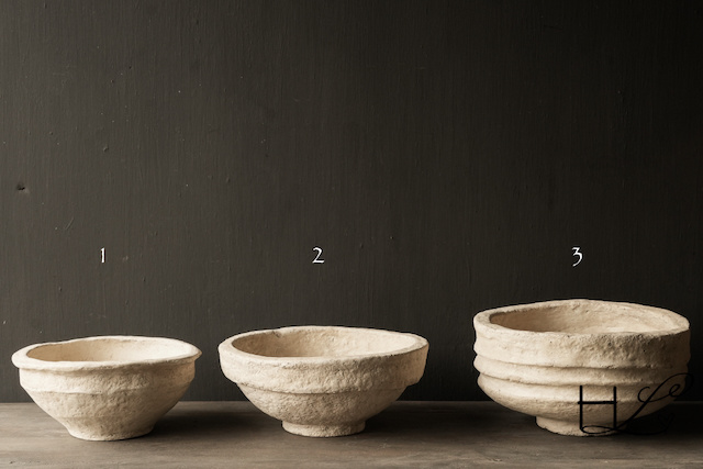 Alte Pappmaché-Schüssel-2