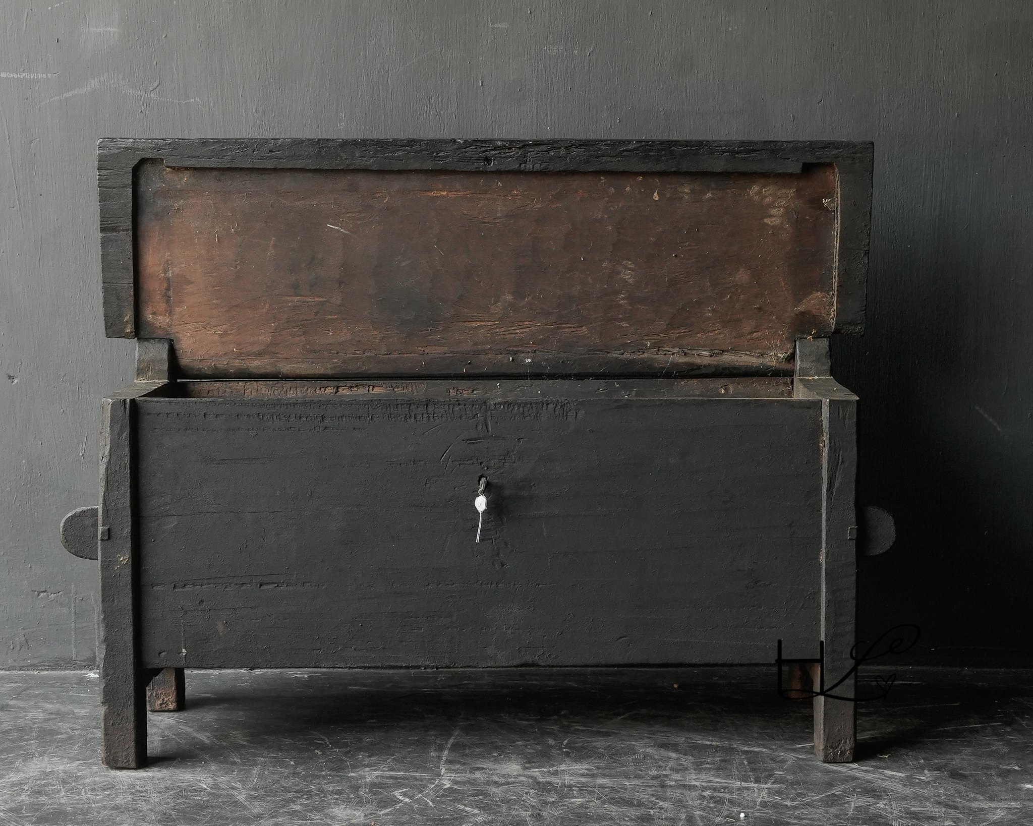 Hoffz Stoere oude Himalaya Kist / Box-9