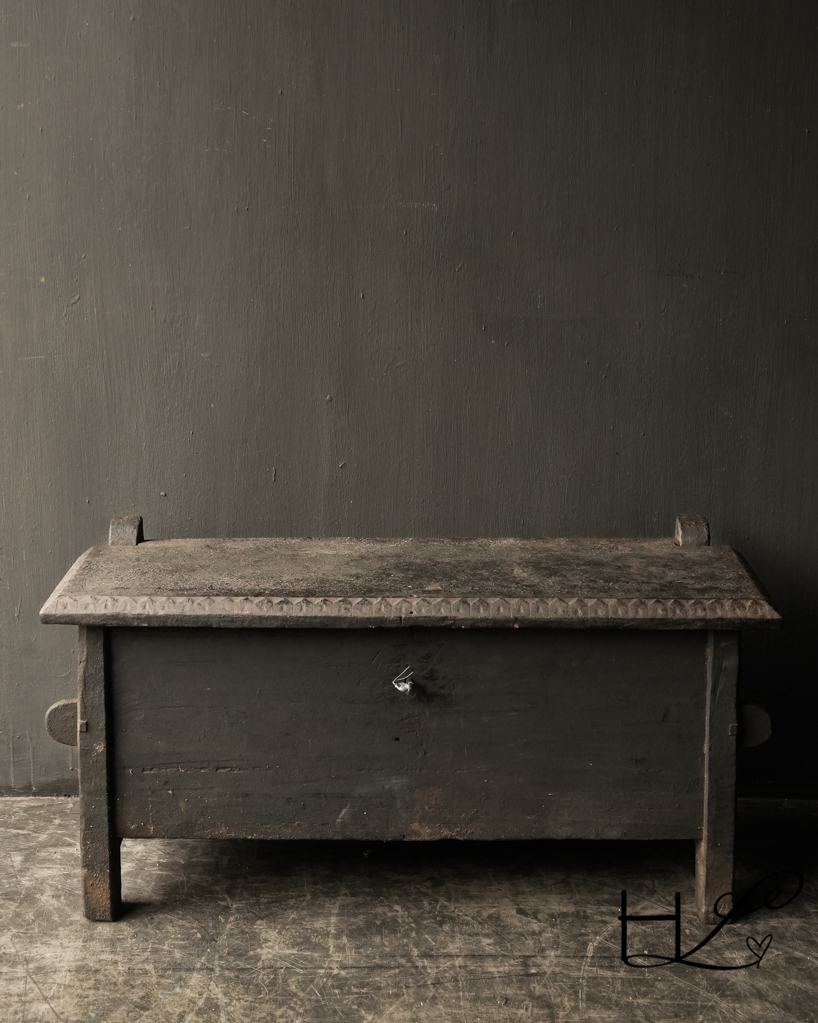 Hoffz Stoere oude Himalaya Kist / Box-2