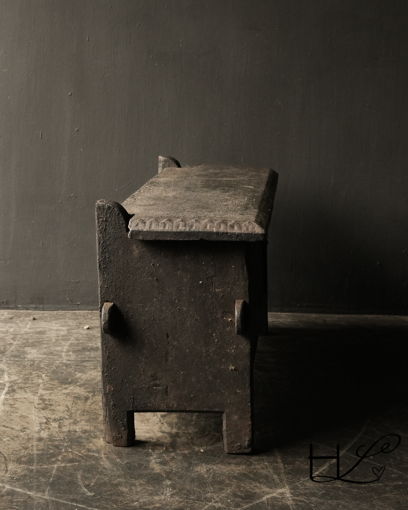 Hoffz Stoere oude Himalaya Kist / Box-3