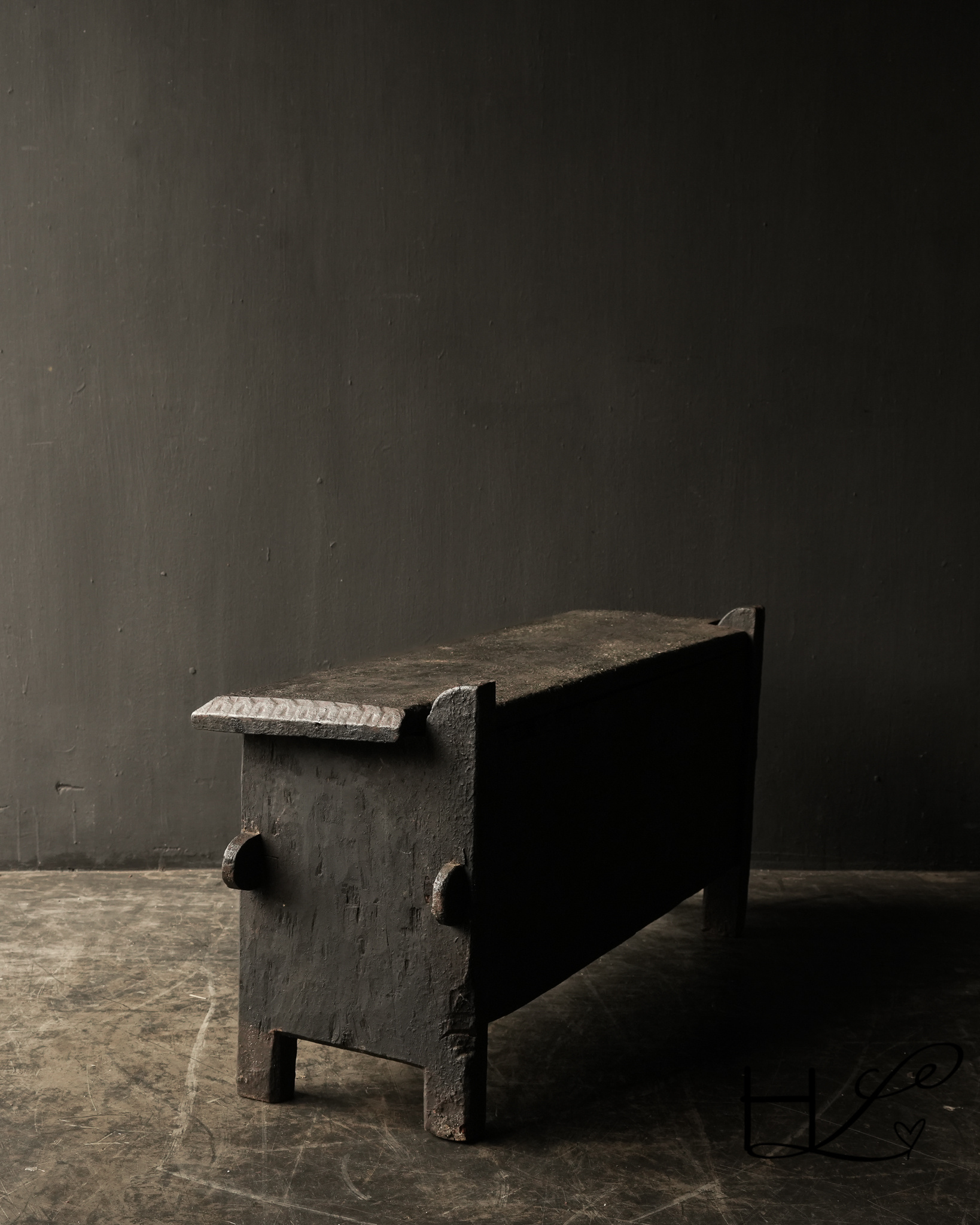 Hoffz Stoere oude Himalaya Kist / Box-4