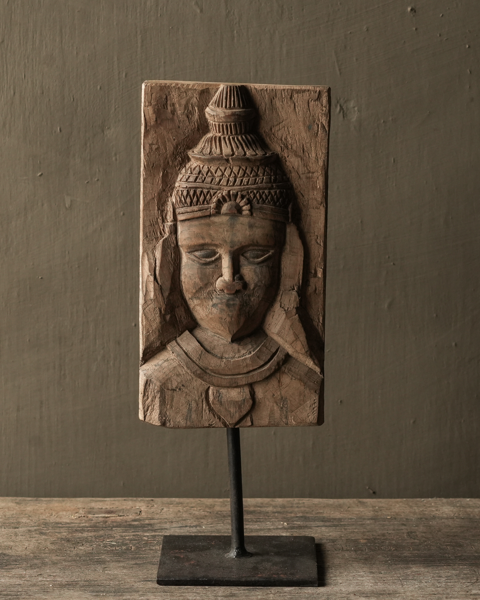 Wood carving Buddha-4