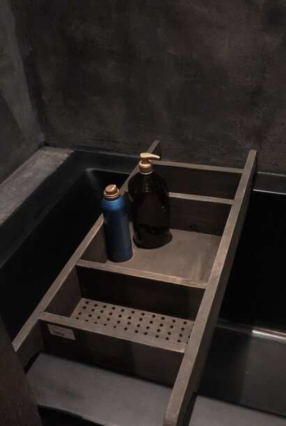 Aura's houten badplank