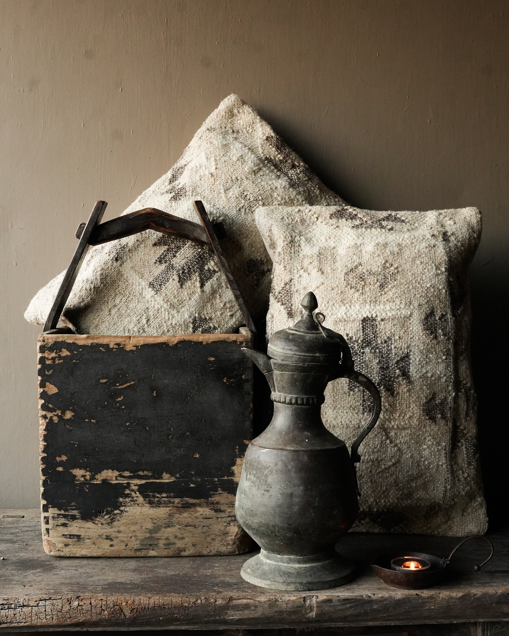 Prachtig stoer mooi grof kelim kussen-3