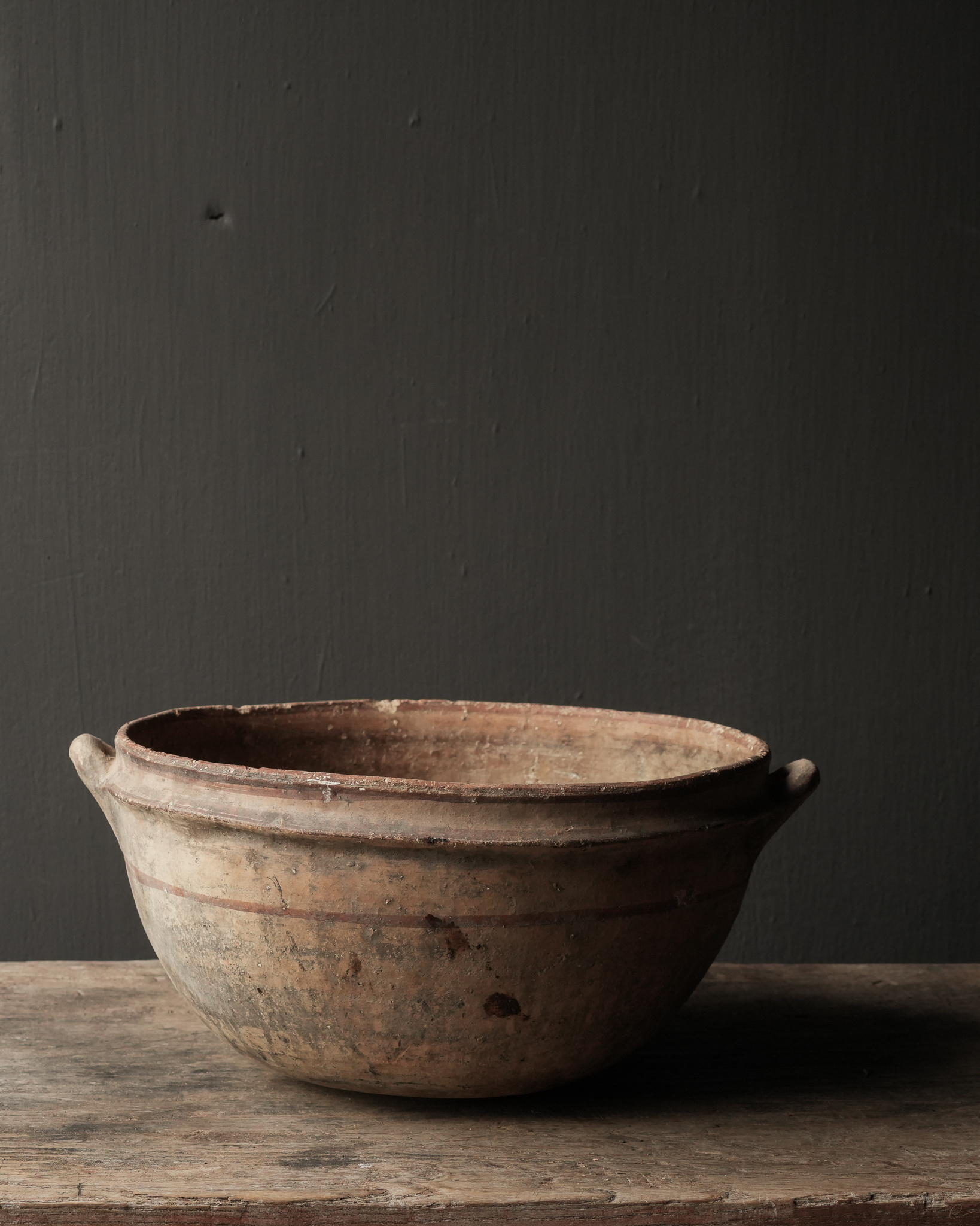 Prachtig Unieke Antieke aardewerk berber pot / berber schaal-1