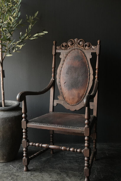 Unique Antique wooden Indian chair