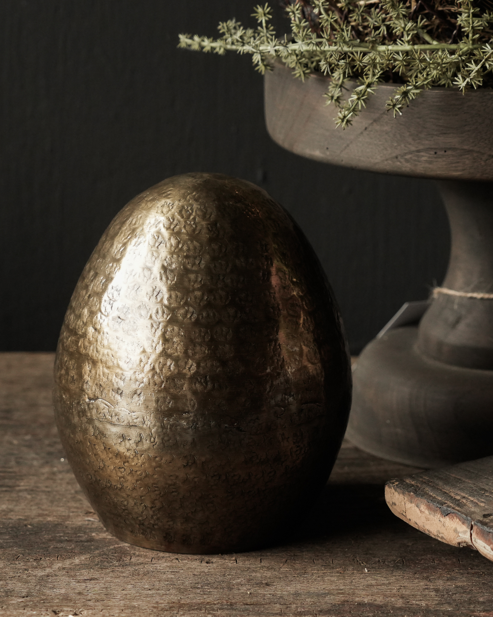 Aluminum Egg in Bronze/Copper color-2