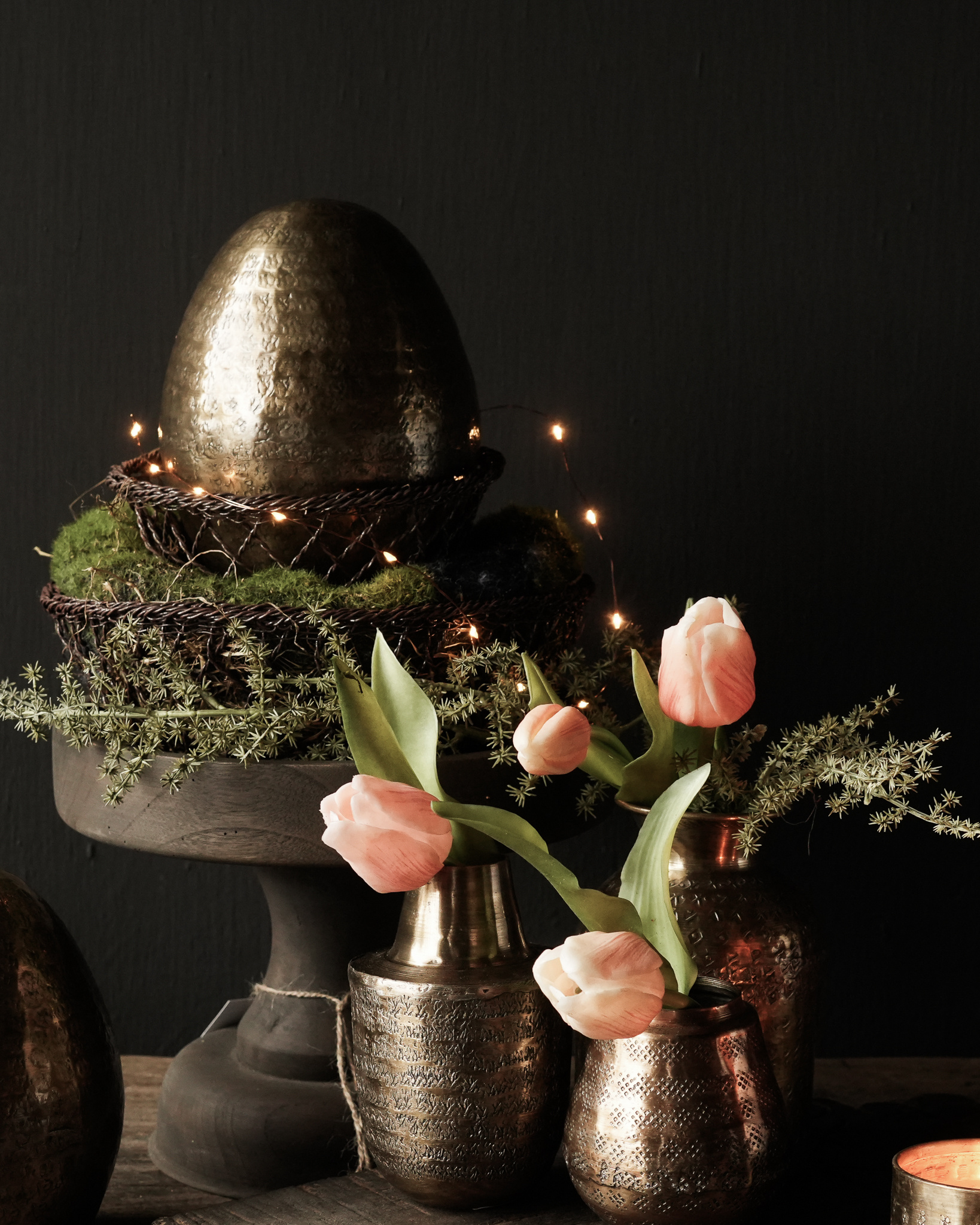 Aluminum Egg in Bronze/Copper color-3