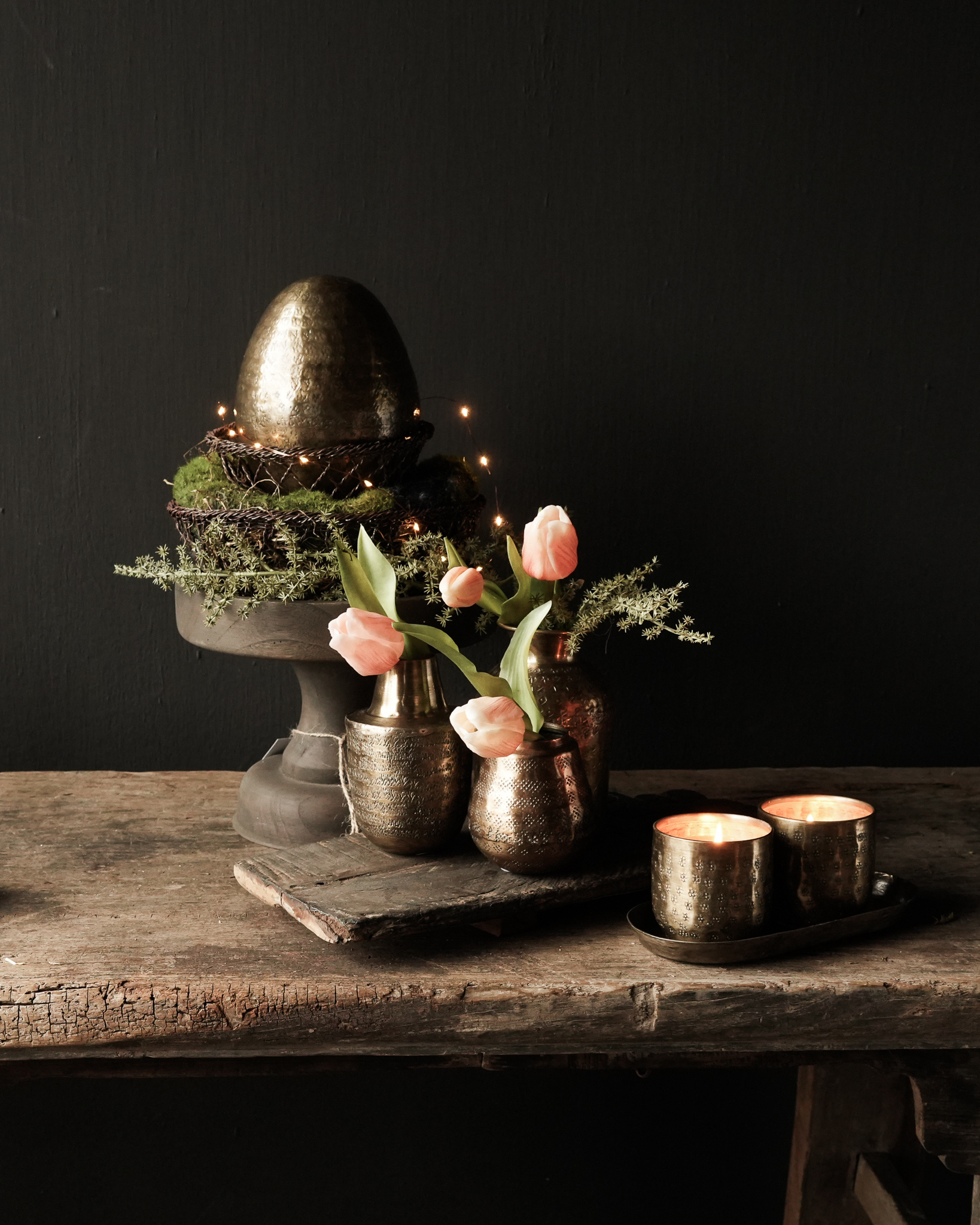 Aluminum Egg in Bronze/Copper color-4