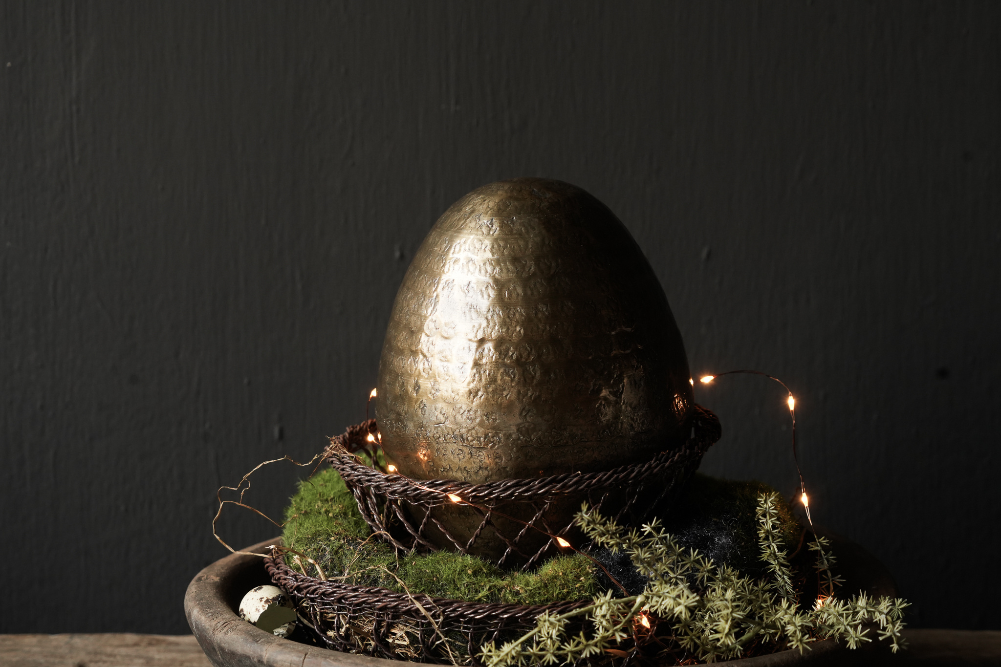 Aluminum Egg in Bronze/Copper color-6