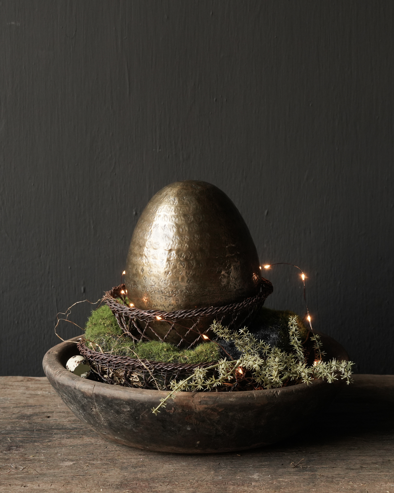 Aluminum Egg in Bronze/Copper color-7
