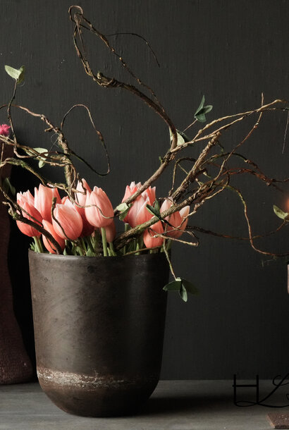 Tulpenstrauß Sally, Orange-Pfirsich-Kombination