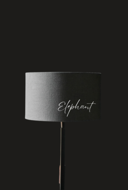 Lamp Shades in the color Elephant