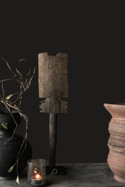 Uniek houten ornament