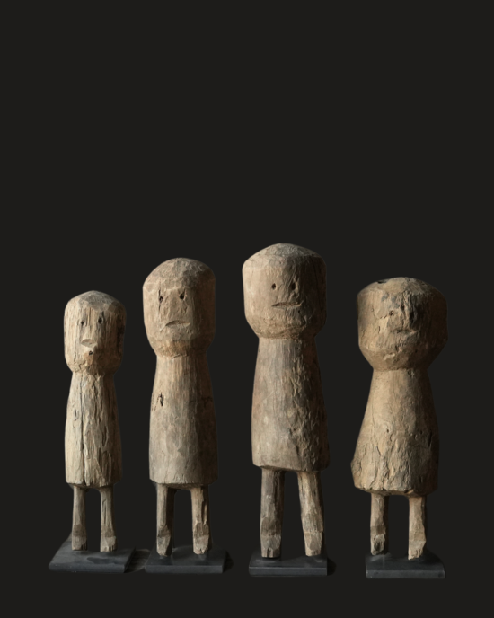 Houten Moba togo beeldje-3