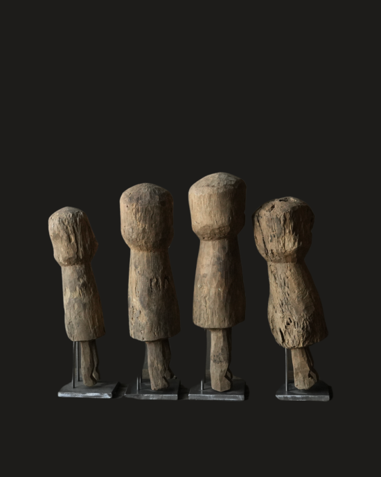 Houten Moba togo beeldje-6