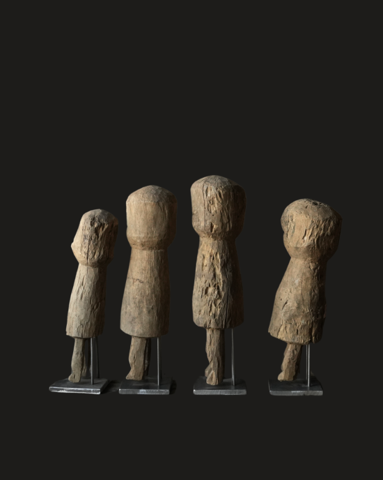 Houten Moba togo beeldje-7