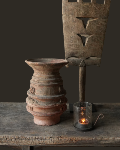 Wunderschöner authentischer Wasserkrug von Nupe-1