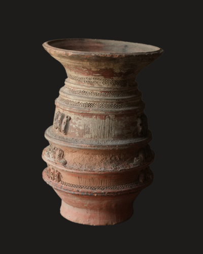 Wunderschöner authentischer Wasserkrug von Nupe-5