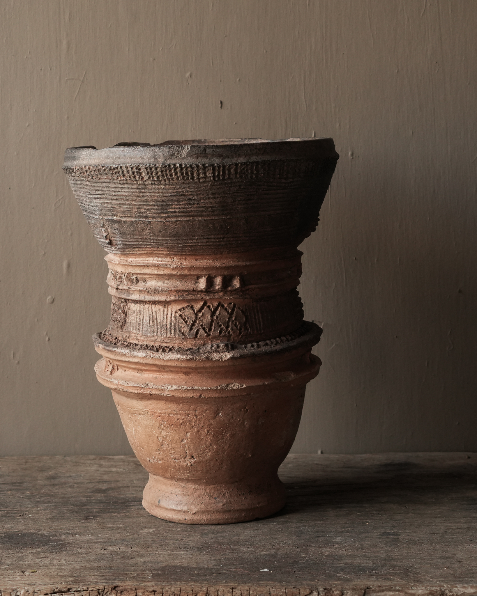 Wunderschöner authentischer Wasserkrug von Nupe-3