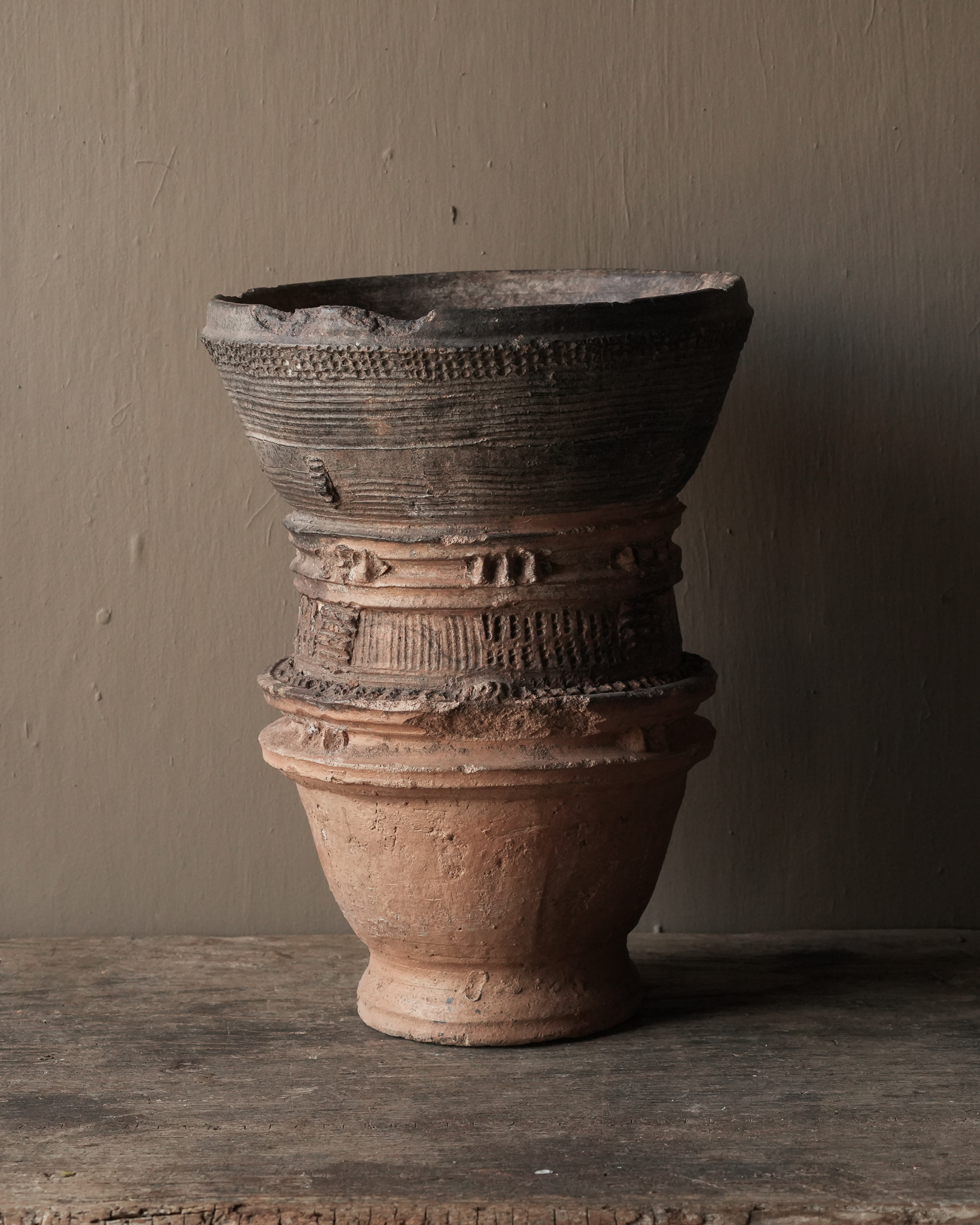 Wunderschöner authentischer Wasserkrug von Nupe-5