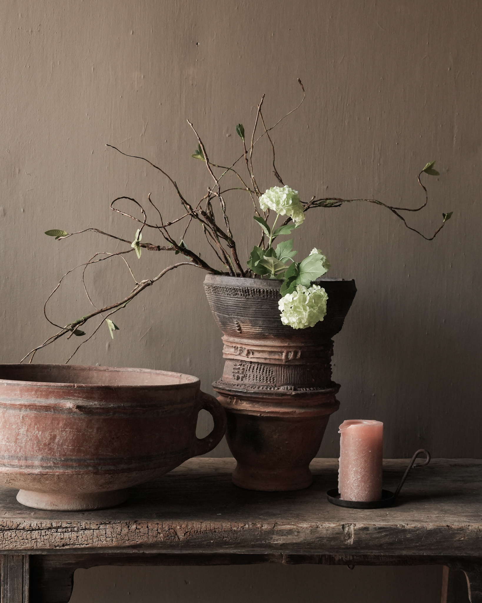 Wunderschöner authentischer Wasserkrug von Nupe-1