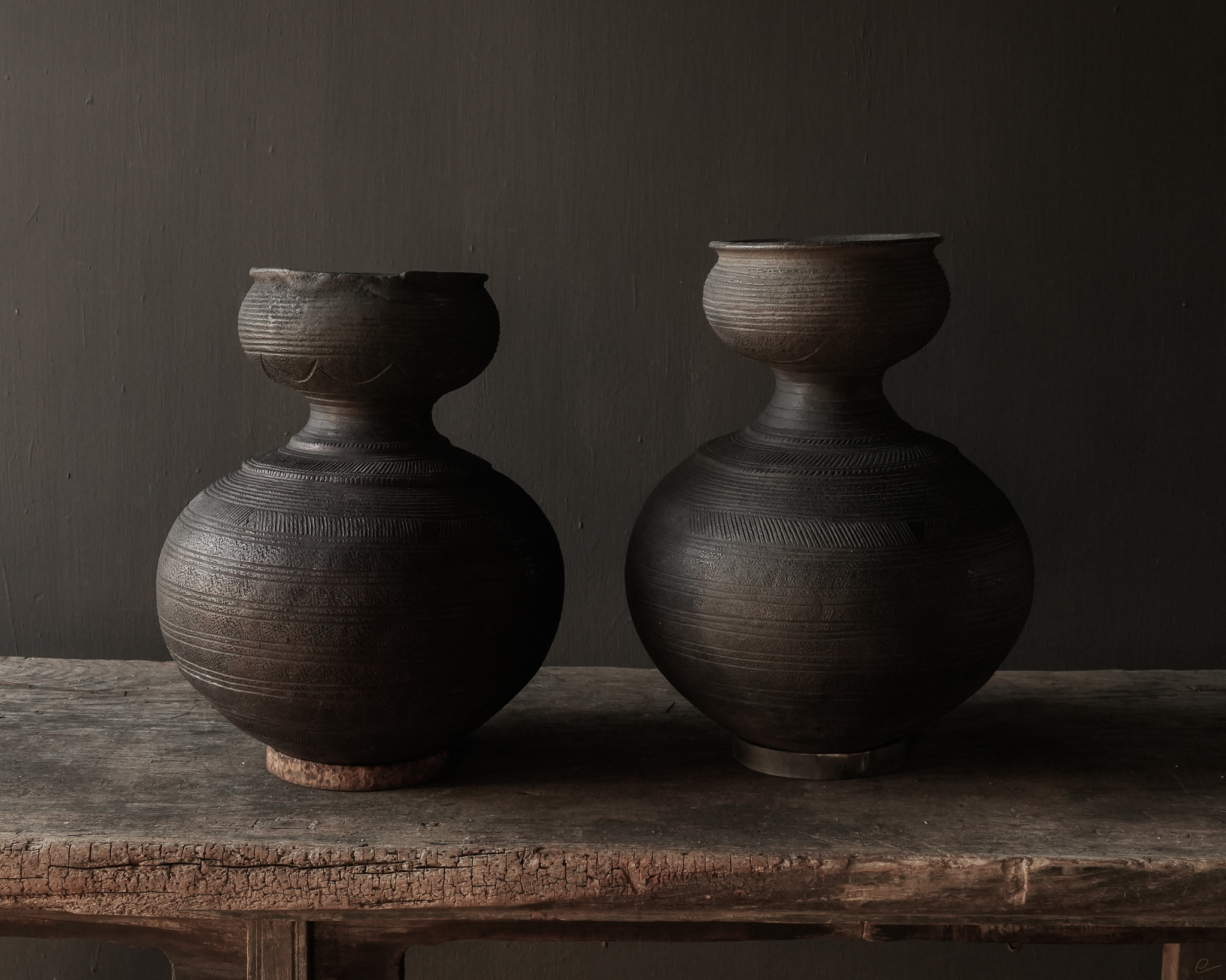 Wunderschöner authentischer Wasserkrug von Nupe-4