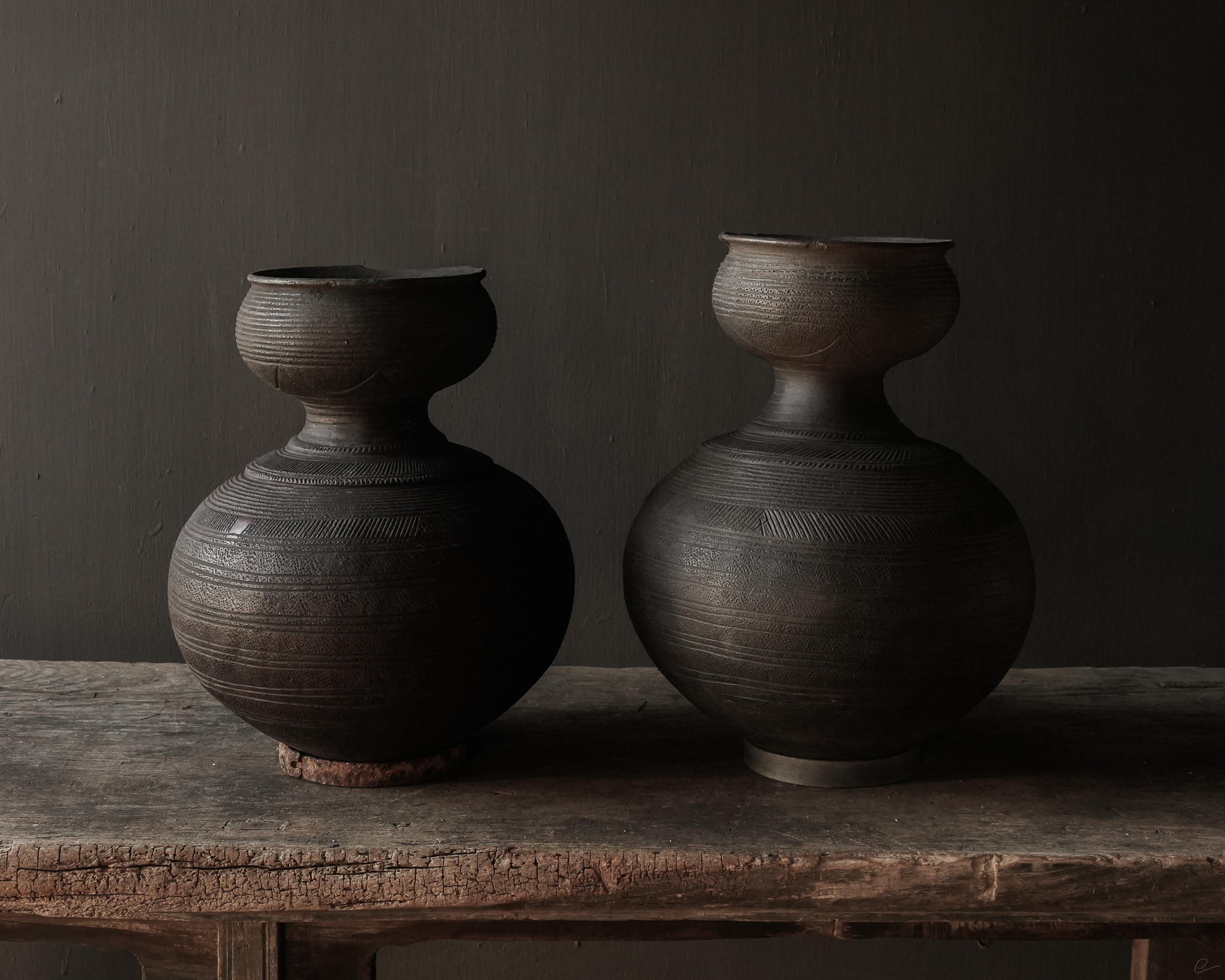 Wunderschöner authentischer Wasserkrug von Nupe-6