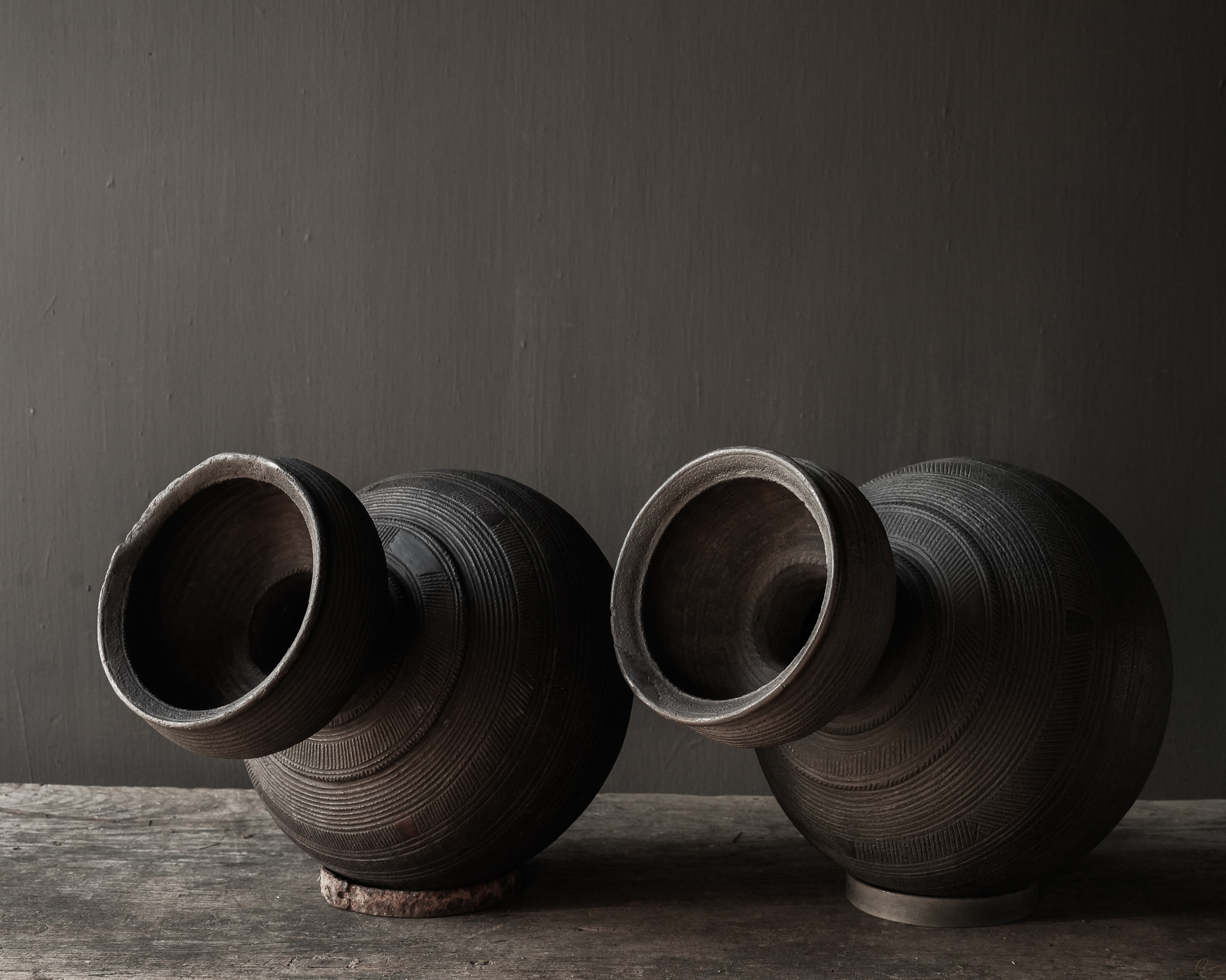 Wunderschöner authentischer Wasserkrug von Nupe-8