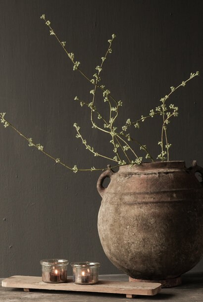 Wunderschöner einzigartiger antiker Berbertopf aus Steingut