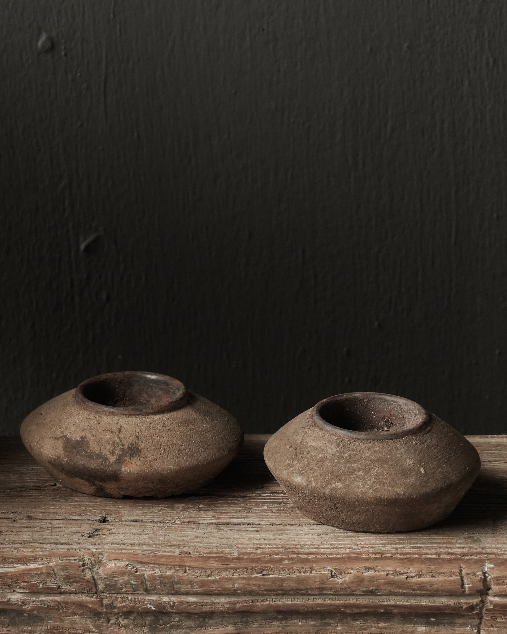 Uniek houten waxine houdertje / theelicht houder-5