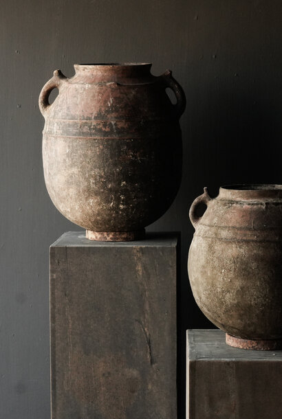 Prachtig Unieke Antieke aardewerk  berberpot