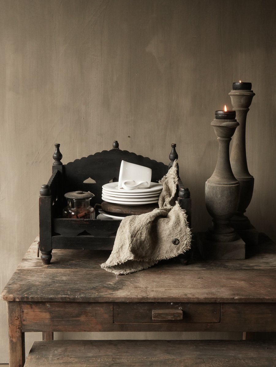 Houten Indisch tempeltje-1