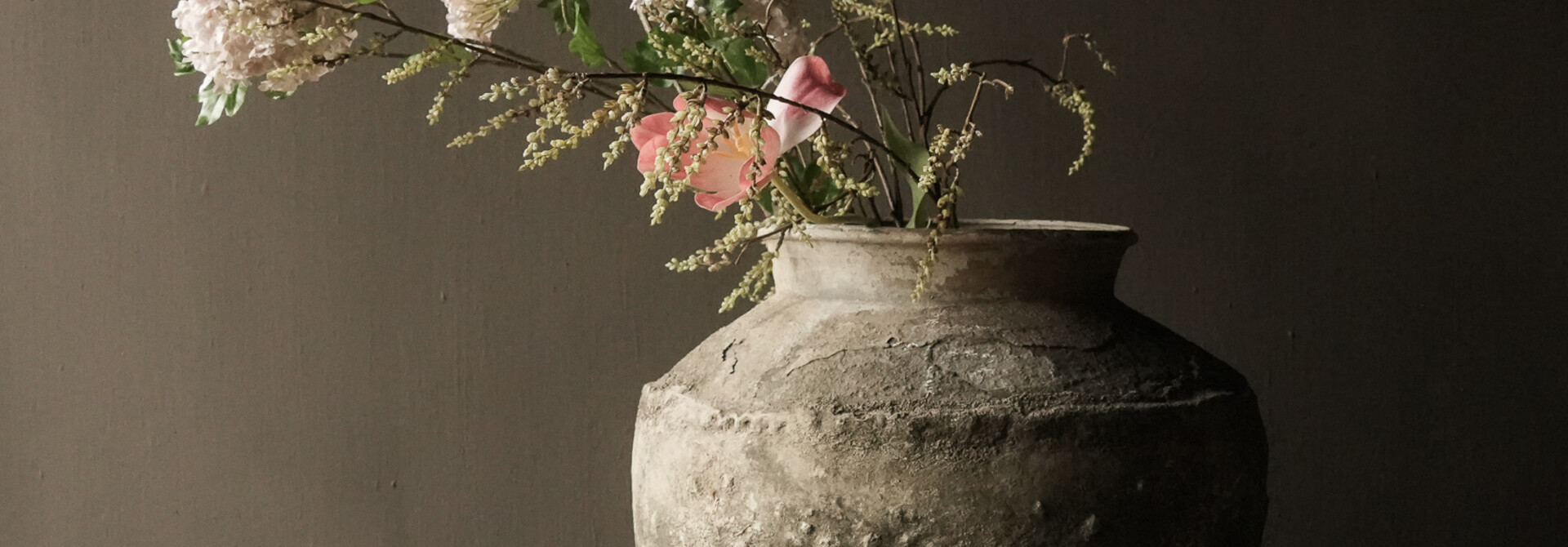 Oude Authentieke aardewerk Kruik/Indische waterpot