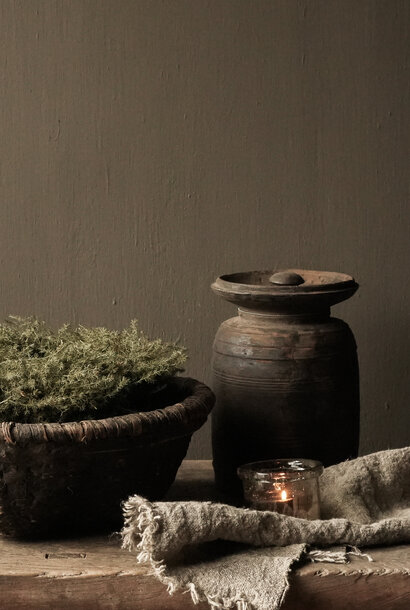 Authentischer Tonkorb