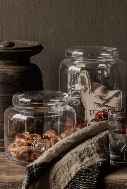 Bonbonnieren aus klarem Glas Ming von Gommaire