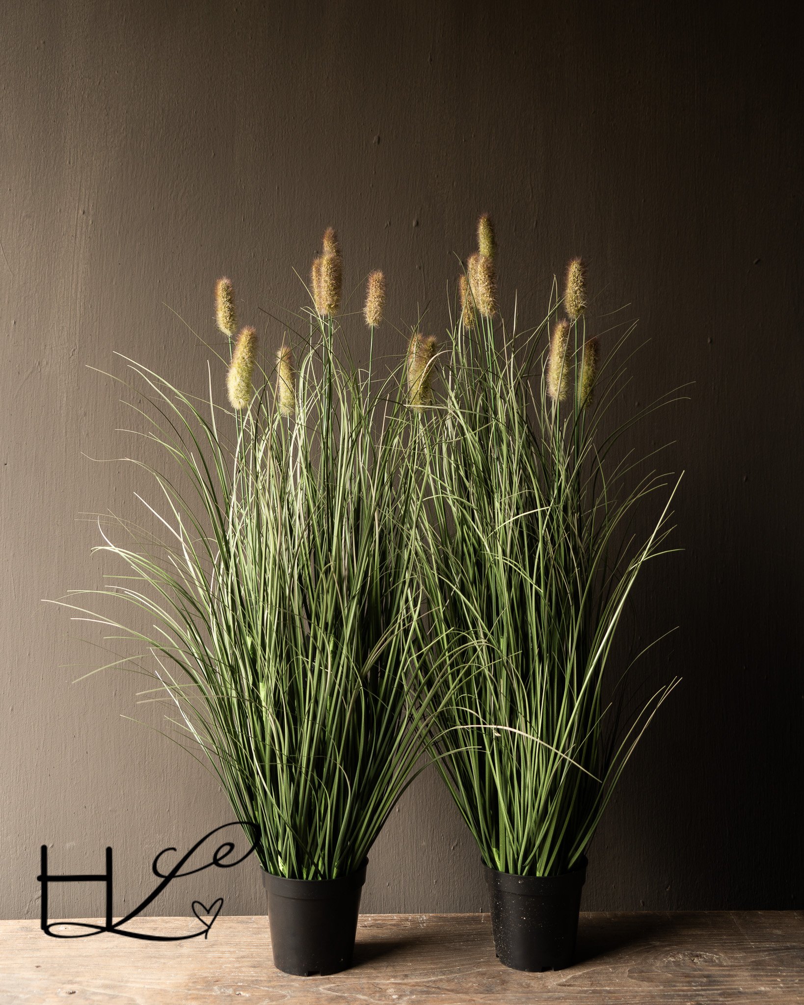 artificial grass Phalaris Reed grass with plumes-2