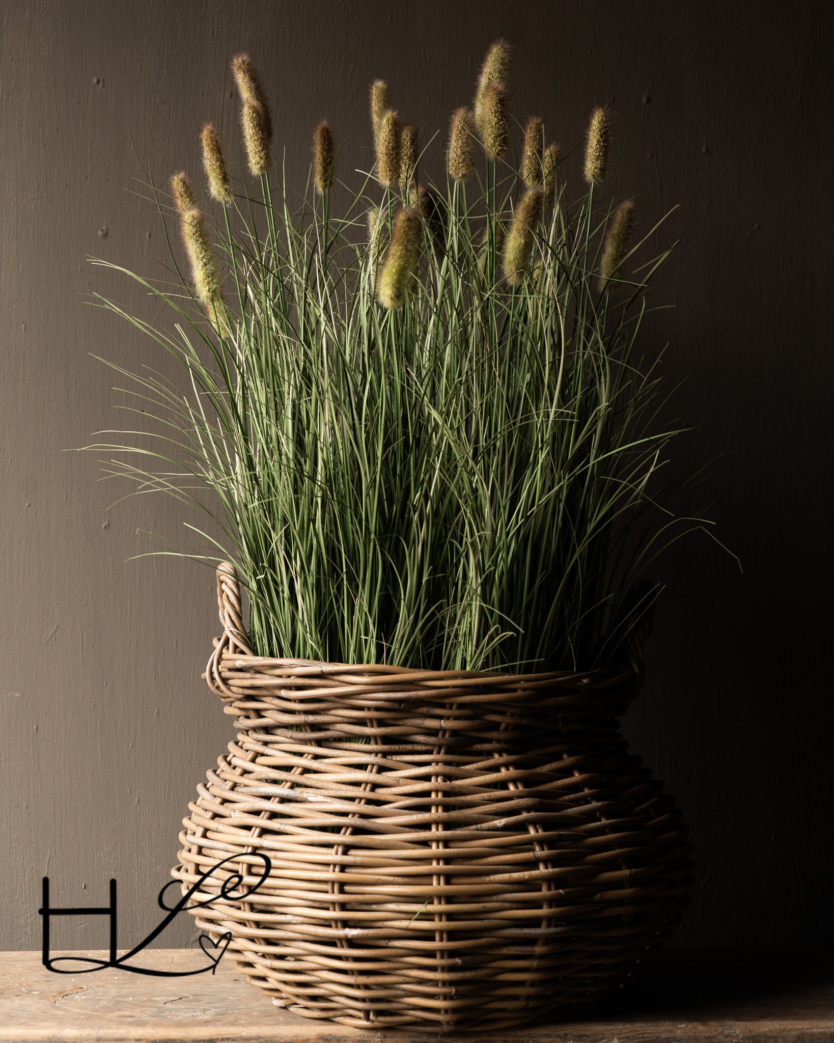 artificial grass Phalaris Reed grass with plumes-6