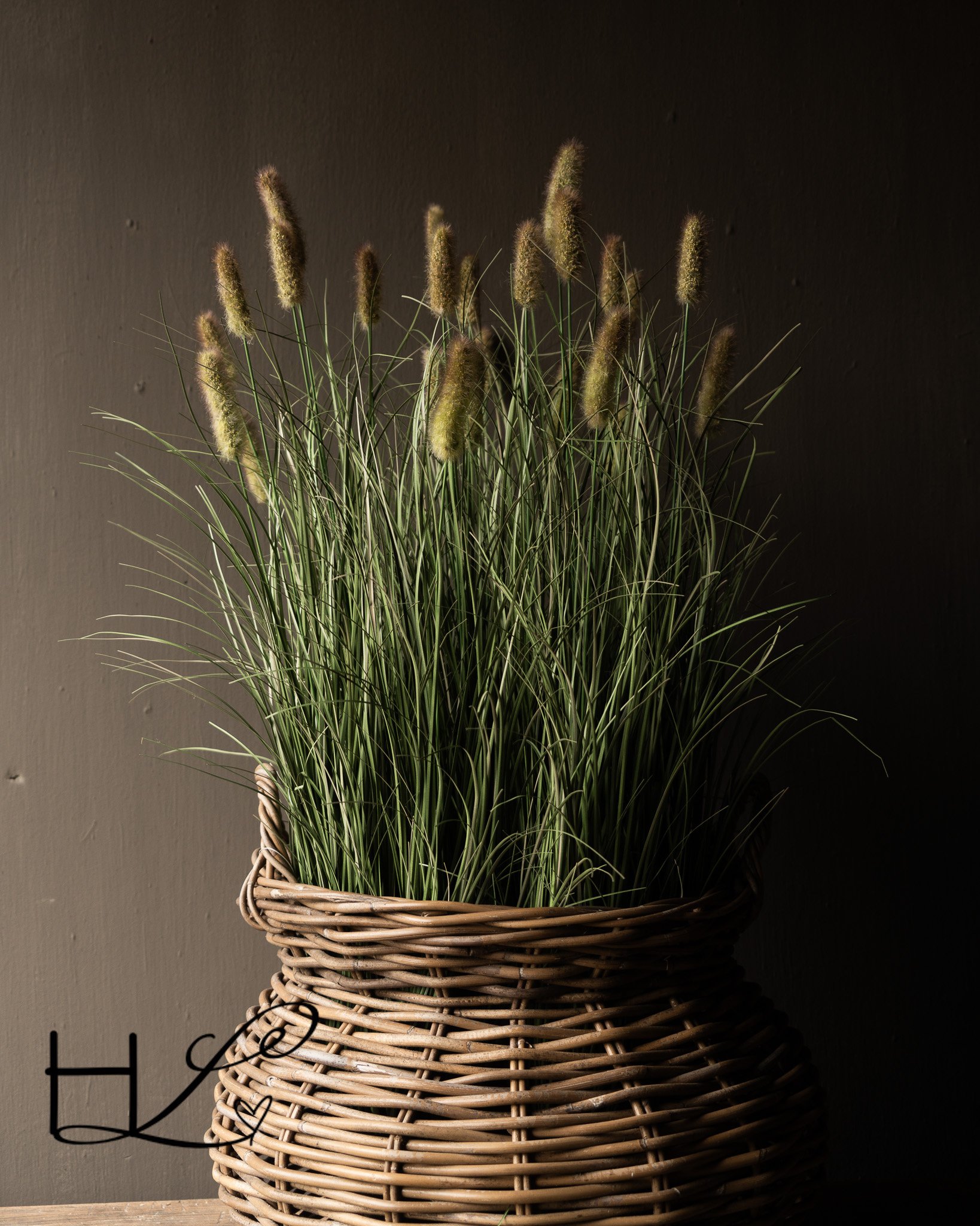 artificial grass Phalaris Reed grass with plumes-7