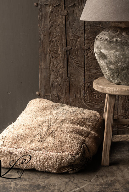 Moroccan Berber cushion in soft pastel colours